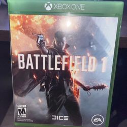 Battle Field 1 For The Xbox One