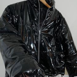 Shiny Black Jacket