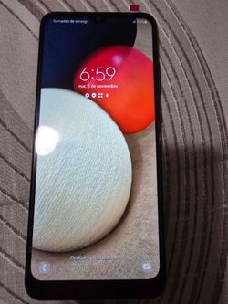 Samsung Galaxy a02 desbloqueado para cualquir linia tratos como se muestra en Las fotos Funcional en buen estado como nuevo