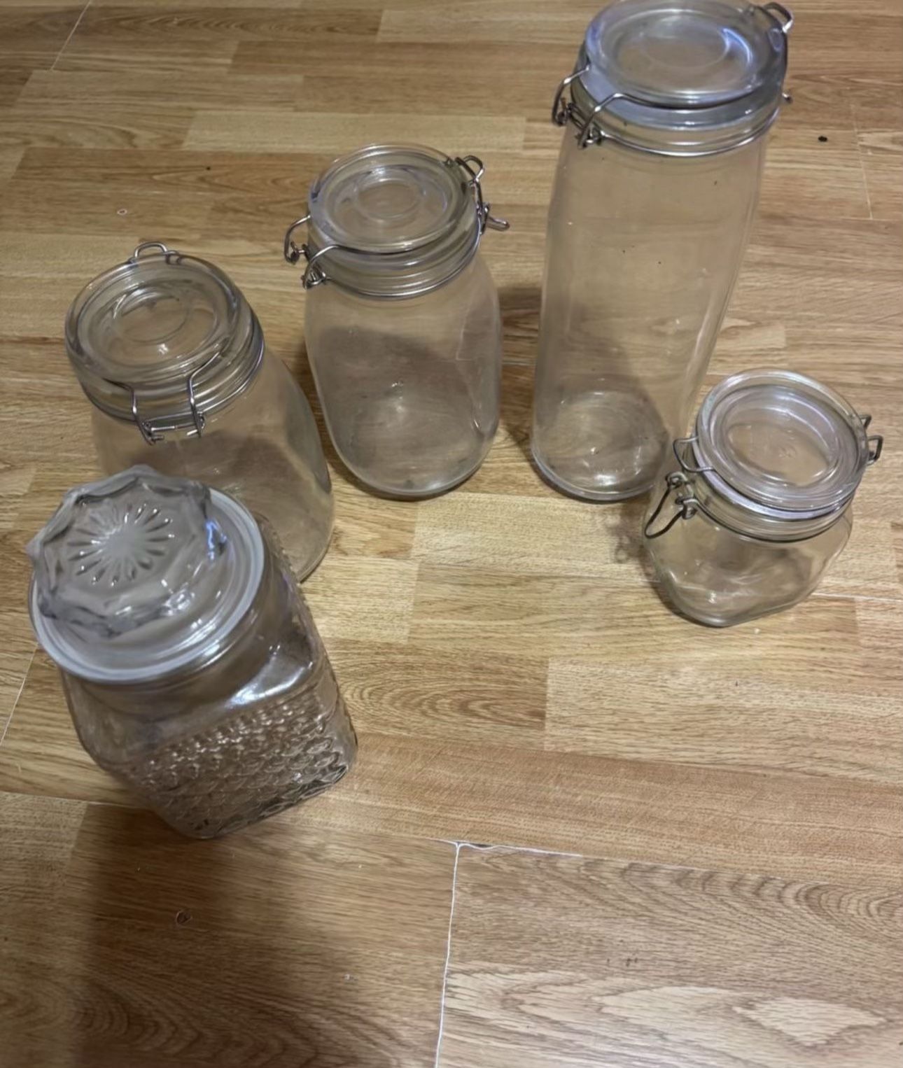 Latch Lid Canning Glass jars