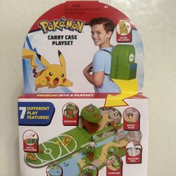Pokemon Playset Carry Case Backpack for Sale in Stockton, CA - OfferUp