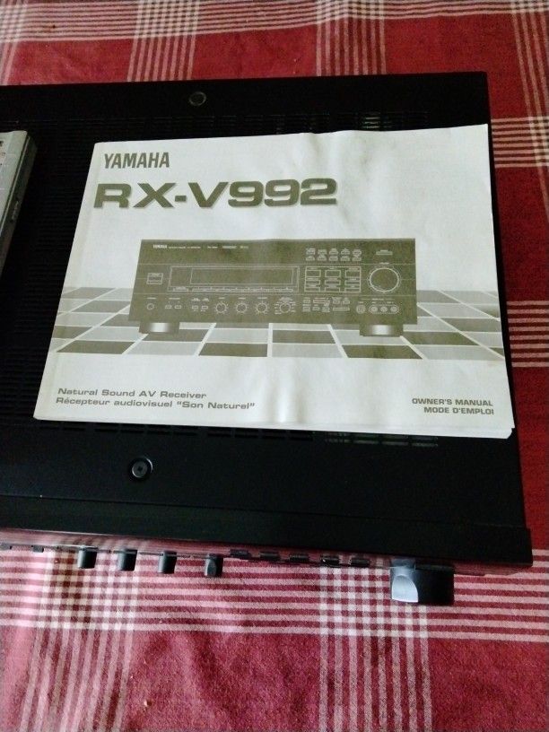 Yamaha RX-V992 Natural Sound AV Receiver Cinema Dolby + Remote