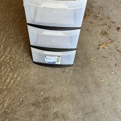 Sterilite 3 Drawer Cart