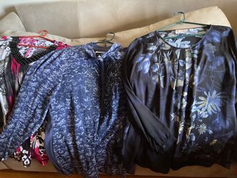 $5 TAKE -3-LARGER TOPS  FOR WOMEN