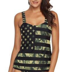 Camo Tankini 