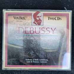 Debussy: Complete Works for Orchestra, Vol. 1 (CD, Sep-1999, 2 Discs, Vox)
