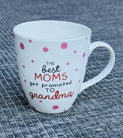 Best Mom Grandma Tea Coffee Mug, 20 Ounces