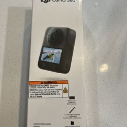 DJI Osmo 360 Adventure Combo – Brand New (Unopened)