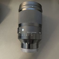 Sony E-Mount Lens 35mm F/1.2, 28-70mm F/2.8, 24mm F/2.8