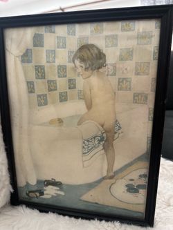 Small antique picture frame