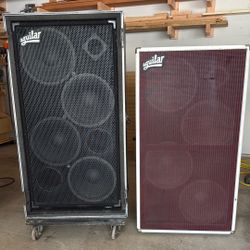 Aguilar Bass Cabs DB 412 & GS 412 With Case
