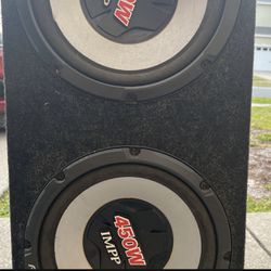 12 Inch Pioneer 450W Speaker With Box