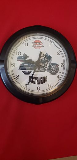 Harley-Davidson clock