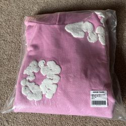 Denim Tears Hoodie Pink Size S