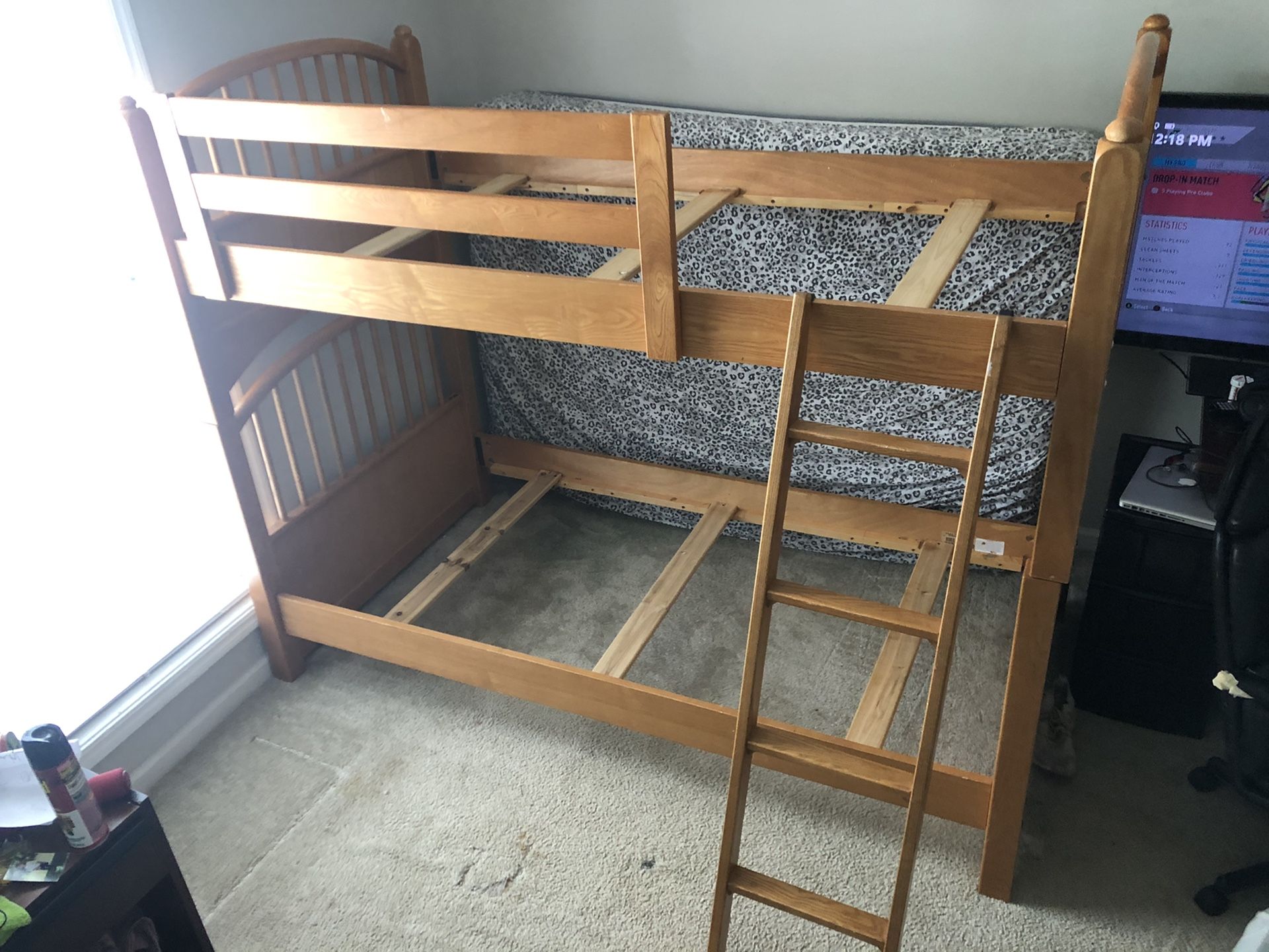 Wooden Bunk Bed