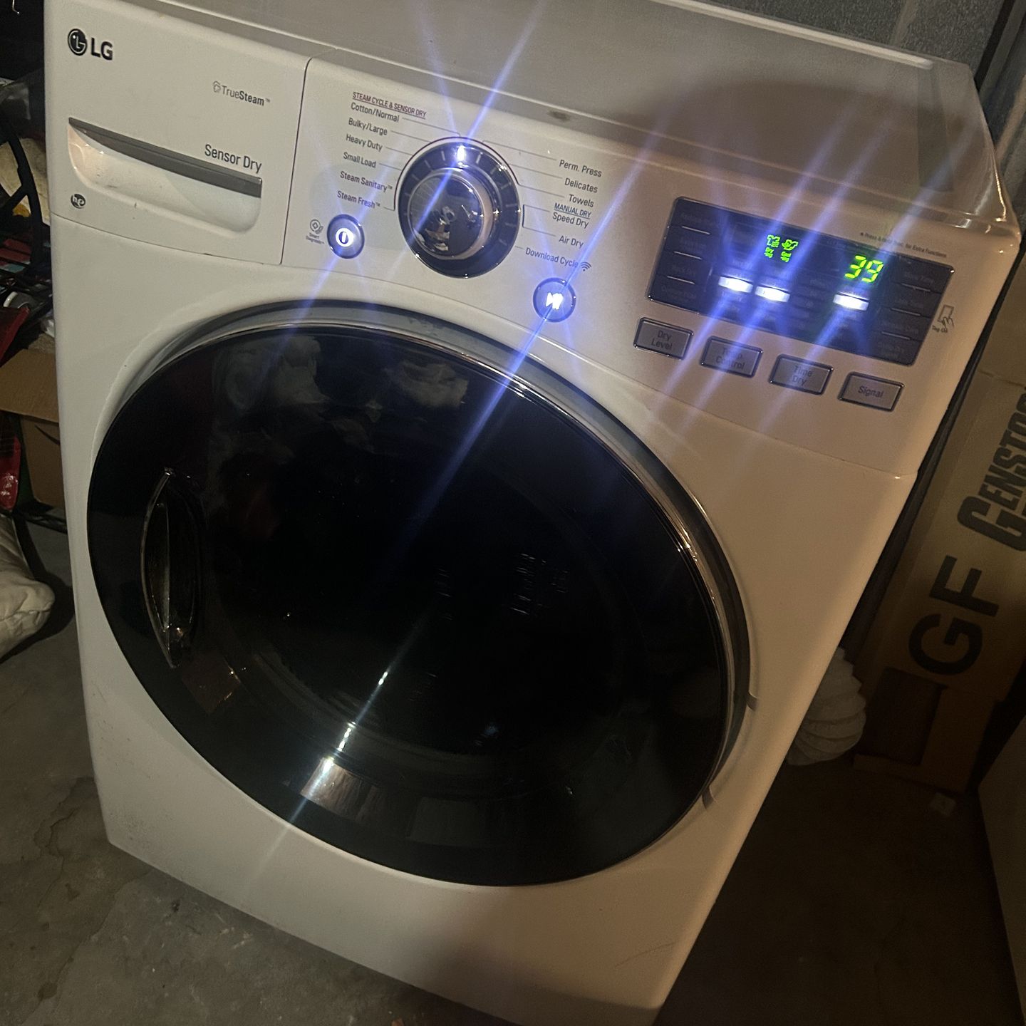 Washer and dryer