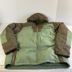 Quiksilver Snow Puffer Hooded Jacket Men’s Size 2-XLarge