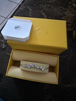 Swarovski Constella Crystal & Pearl Rhodium Plated Adjustable Slide Bracelet