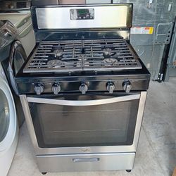 Estufa de gas marca Whirlpool 