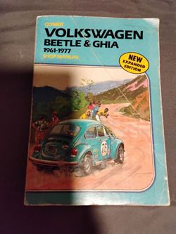 Clymer VW Beetle & Ghia shop manual 1(contact info removed)