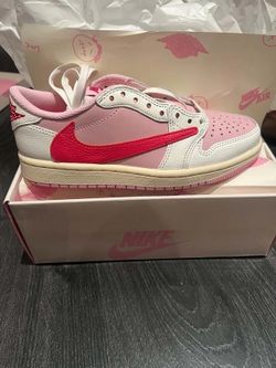 JORDAN 1 RETRO LOW OG SP TRAVIS SCOTT SAIL TROPICAL PINK