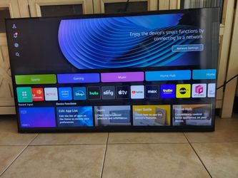 LG 55” 4K UHD Smart TV (55UT7570PUB) – Works Perfect – No Stand
