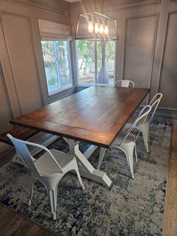 Dining Set - Custom, hand built with lots of extras