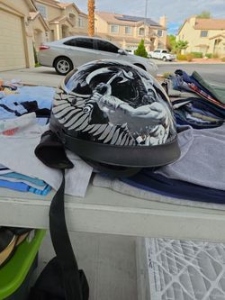 Motorcycle half helmet