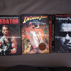 3 Movie Hologram DVD Cover Sleeves For $3 Each