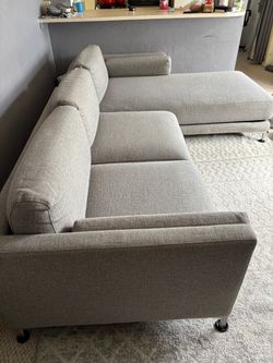 L-Shaped Couch Sleeper Sofa