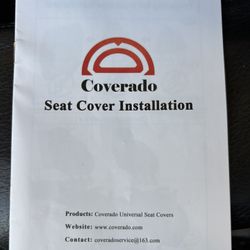 Car Seat Covers Front And Back SUV or VAN