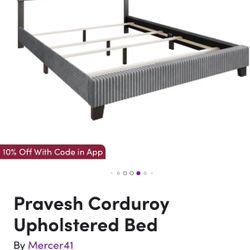 Corduroy Bed