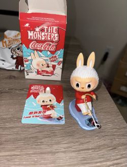 AUTHENTIC Pop Mart Labubu The Monsters Coca-Cola Series Look What i Found Figure