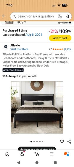 Full bed Frame