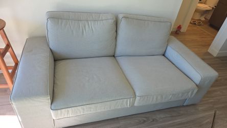 Grey IKEA KIVIK Loveseat