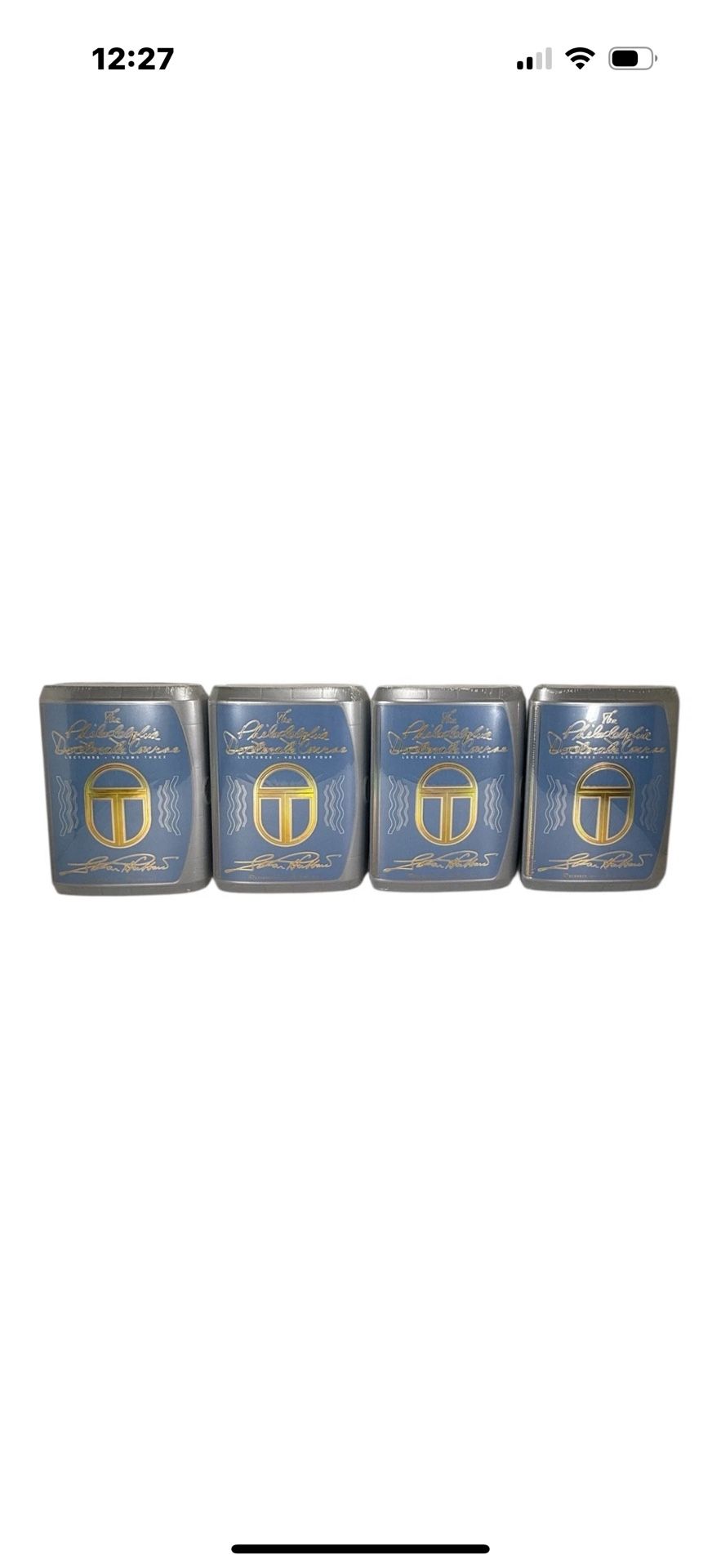 NEW The Philadelphia Doctorate Course Lectures By L. Ron Hubbard Vol 1-4 CD Set