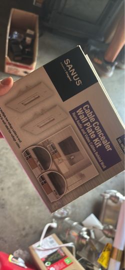 Sanus Cable Concealer Wall Plate Kit