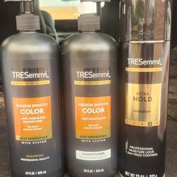 Tresemme Shampoo, Conditioner & Hairspray Bundle 