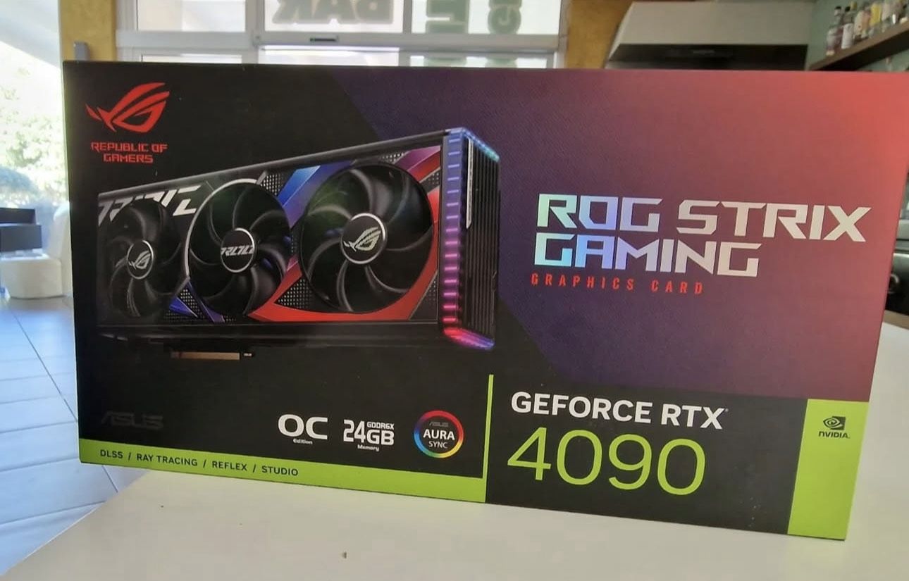 ASUS ROG Strix GeForce RTX 4090 OC 24GB Graphics Card 