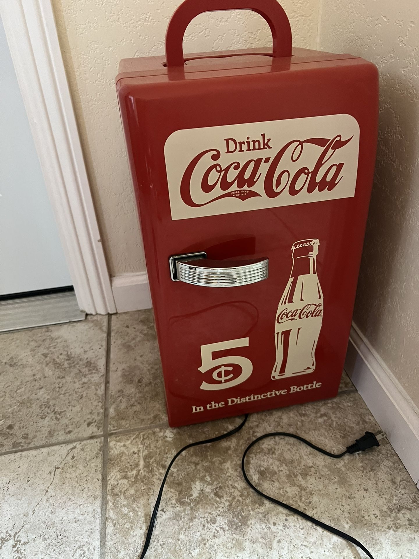 Coca Cola Mini Fridge Vintage 