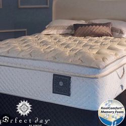 King mattress & Box Spring