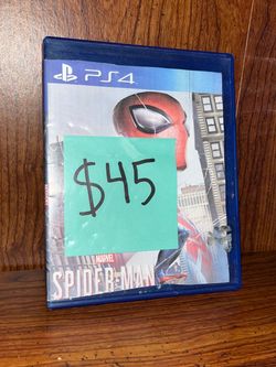 Custom Art Cover PlayStation 4 & 5 Video Game PS5 Marvel Spider-Man PS4