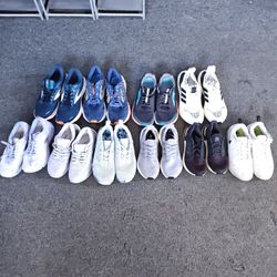 Running Shoes Lot – Brooks Nike Adidas ASICS Altra – Men's/ Women's Mixed Sizes – See Details