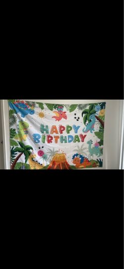 Birthday backdrop