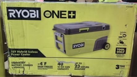 RYOBI COOLER 18V ONE+ 23L Iceless Power