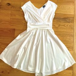 Halloween White Size Large Costume Party Dress