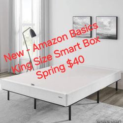 NEW - King Size Smart Box Spring $40