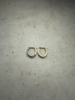 14kt gold earrings