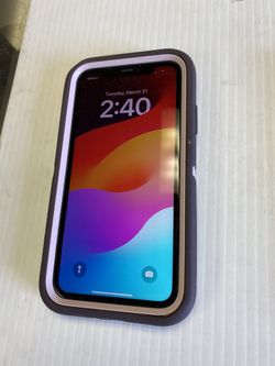iPhone 11 white with case Blacklist : CLEAN 64GB Storage  UNLOCKED  