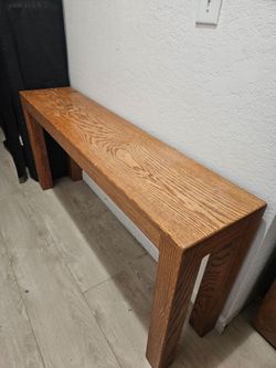 Console table